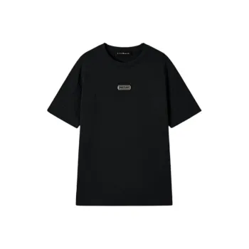 JOHN RICHMOND Solid Color Minimalist Style Versatile Casual Short-Sleeved T-Shirt Men's