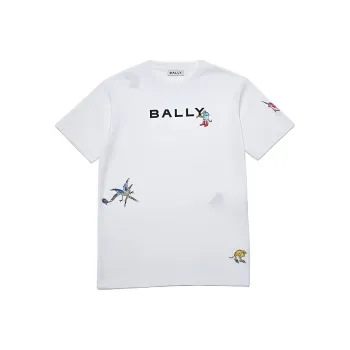 BALLY T Shirts Men White