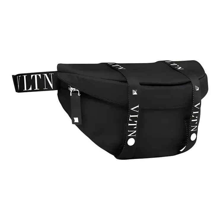 Valentino Nylon Sling Bag Fanny Pack Regular Men's Black-2