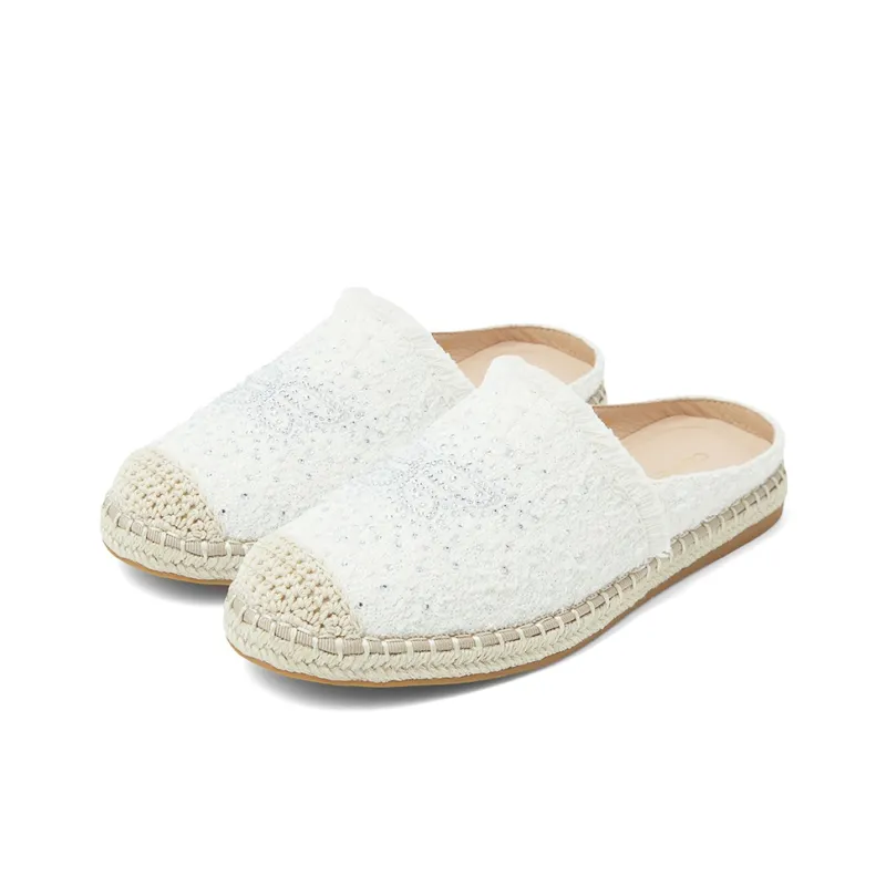 COMELY Espadrilles Women's White/Green-2