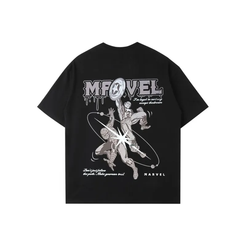 MARVEL The Avengers Series T-Shirt Unisex Black-0