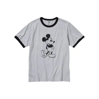 UNIQLO T Shirts Unisex Gray