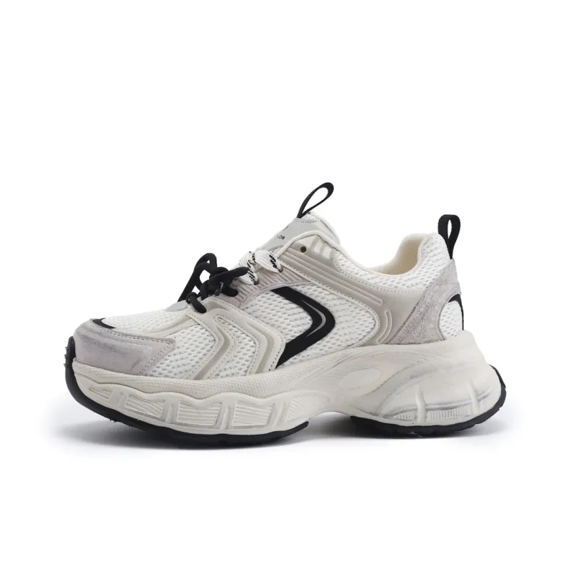 TOM TAILOR Shock Absorbers With Slip Resistant And Abrasion Resistant Properties Low Top Chunky Sneakers Women's-0