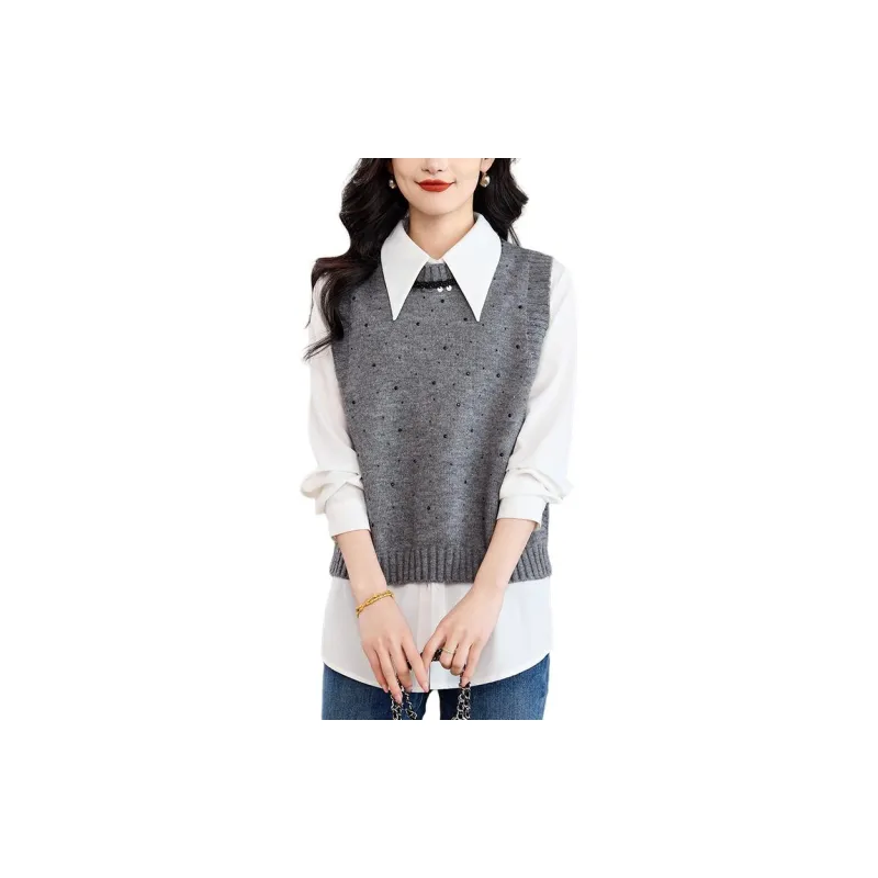 Korean style Vests Women's-1