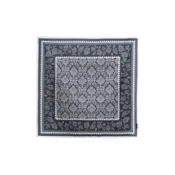 Yamaichi Maru 9 Meter Filigree Cotton Yarn Silk Scarves Women's
