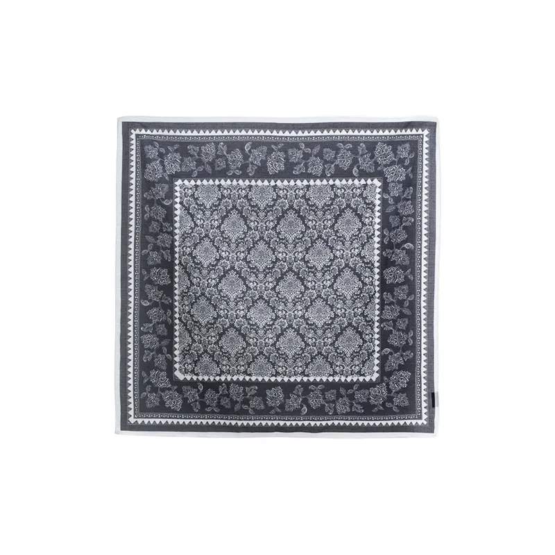 Yamaichi Maru 9 Meter Filigree Cotton Yarn Silk Scarves Women's-0