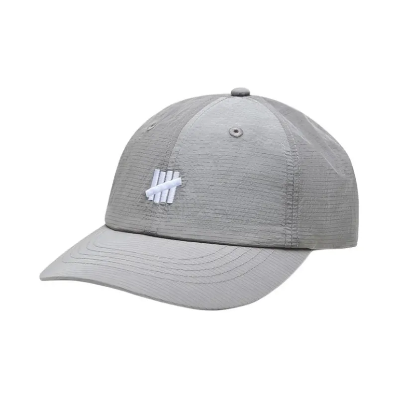 UNDEFEATED Polyamide Baseball Caps Unisex Black-2