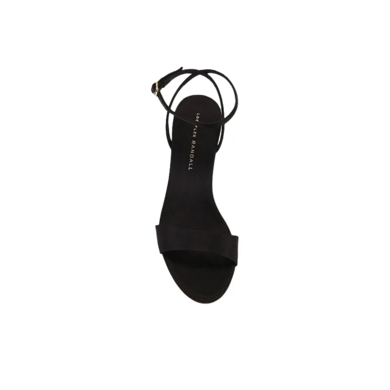 Loeffler Randall Malia Strap Sandals 9cm Women's Black-4