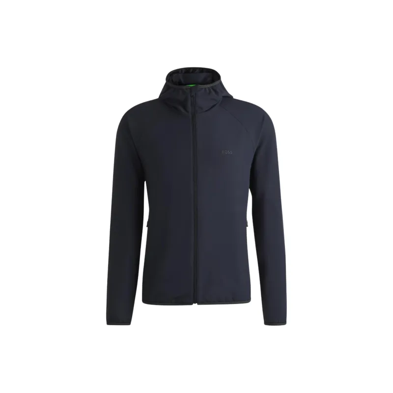 Boss Hooded Zip up Jacket-0