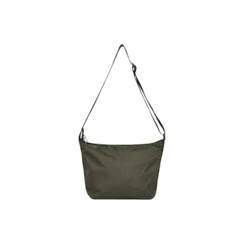 ARKET Polyester Messenger Bag Crossbody Bag Shoulder Bag Small Size Unisex Khaki Green