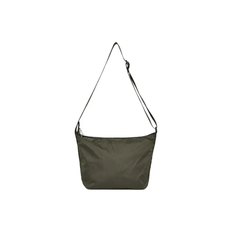 ARKET Polyester Messenger Bag Crossbody Bag Shoulder Bag Small Size Unisex Khaki Green-0