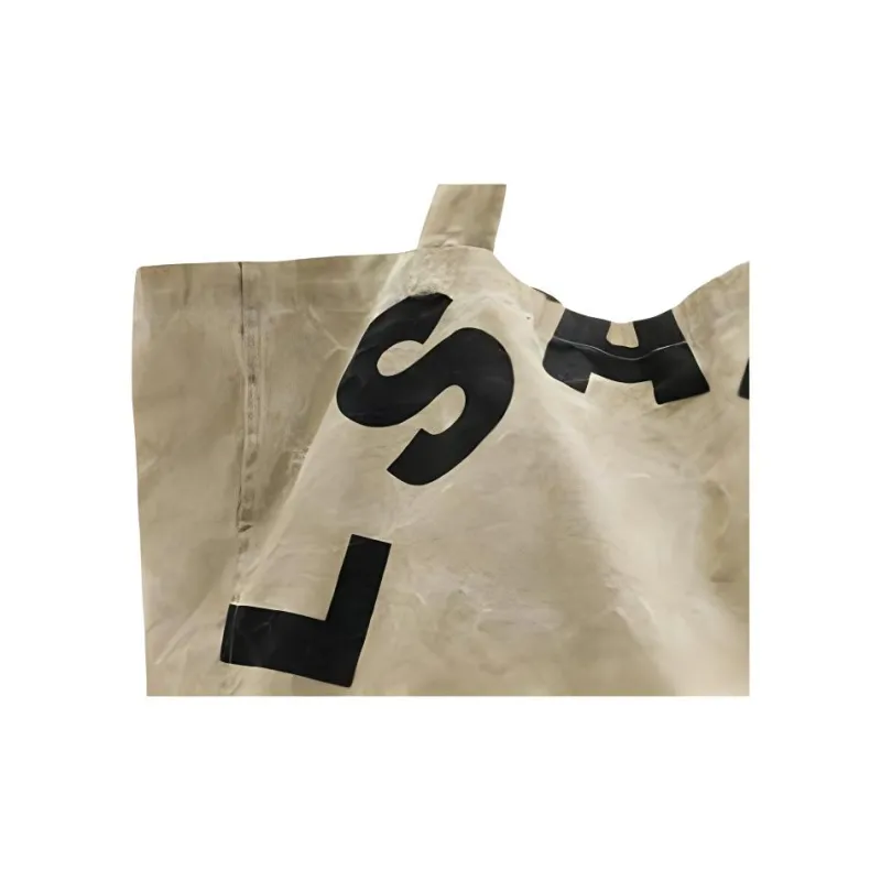 ALLSAINTS Organic Cotton Tote Bag Shopping Bag Shoulder Bags Large Size Men's Taupe-4
