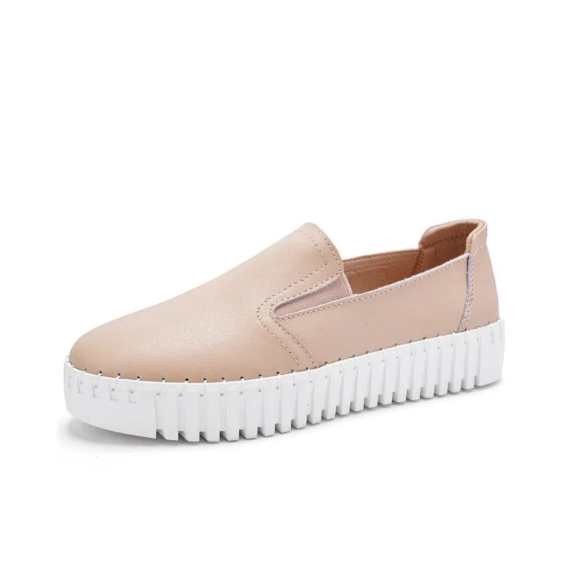 Reivanti Casual Single Shoes Women's Nude-0