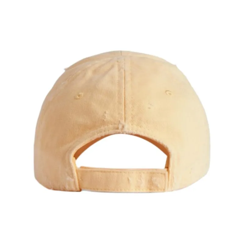 Balenciaga Cotton Baseball Caps Unisex Yellow-2
