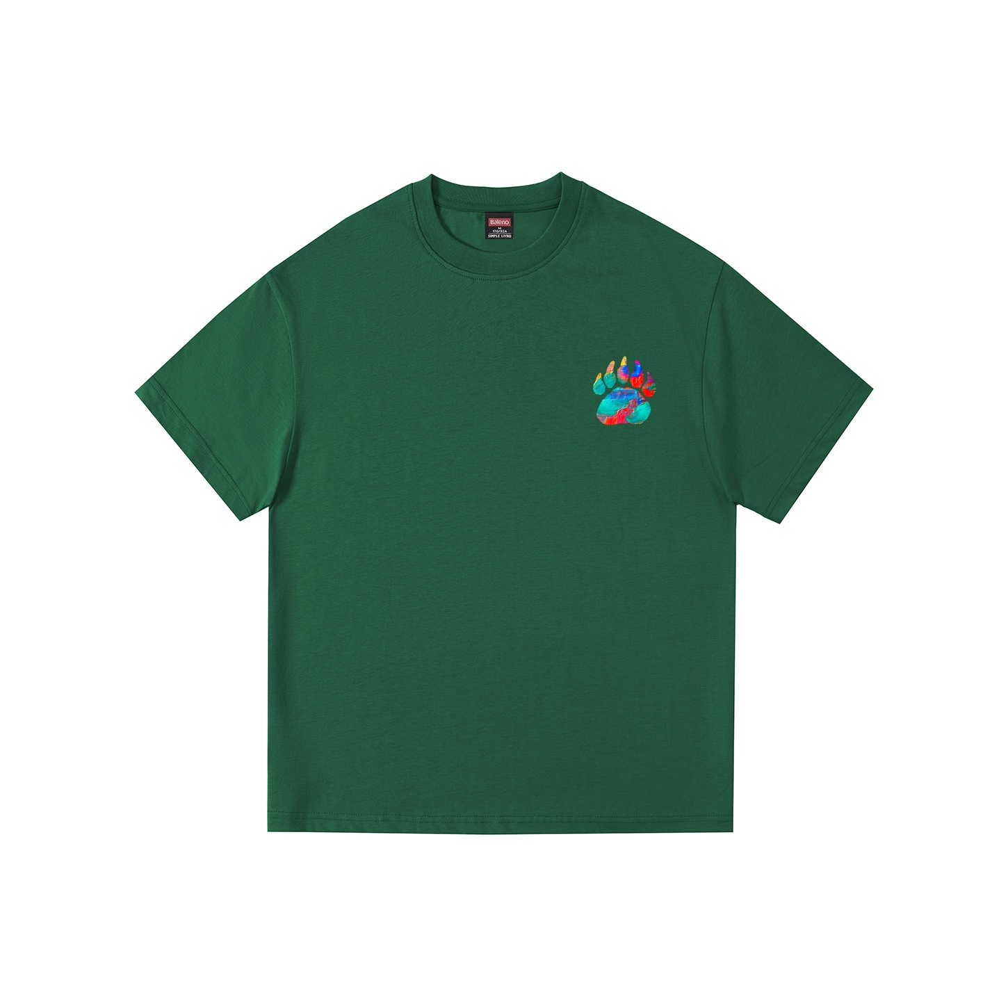 【SATIIIZ】Beleo Printing Short Sleeve T-Shirt SATIIIZ】Beleo Printing Short Sleeve T-Shirt Stamp - Short
