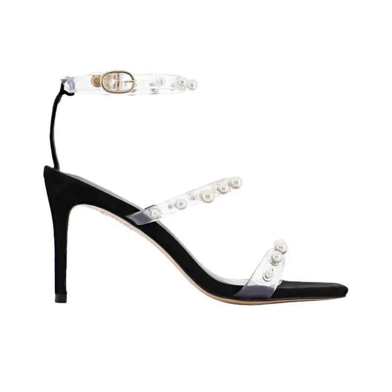 Sophia Webster Rosalind Strap Sandals 8.5cm Women's Black-1