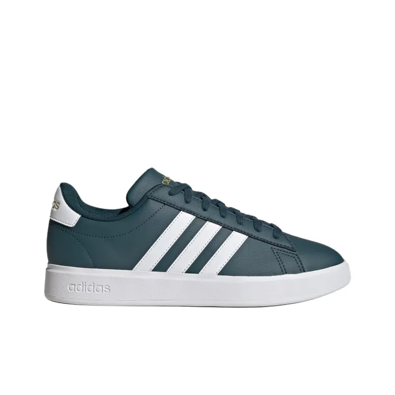 Adidas Grand Court 2.0 Arctic Night Cloud White Gold Metallic Women's-1