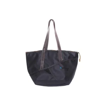 KLATTERMUSEN Recycled Polyester Tote Bag, Shopping Bag, Shoulder Bag Unisex Blue