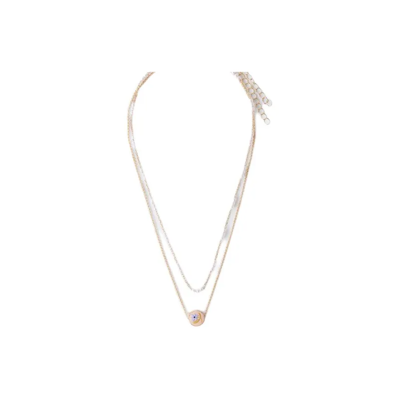 ZARA Brass Necklaces Kids' Gold-0