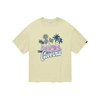 COVERNAT SS24 T Shirt Men's Light Green