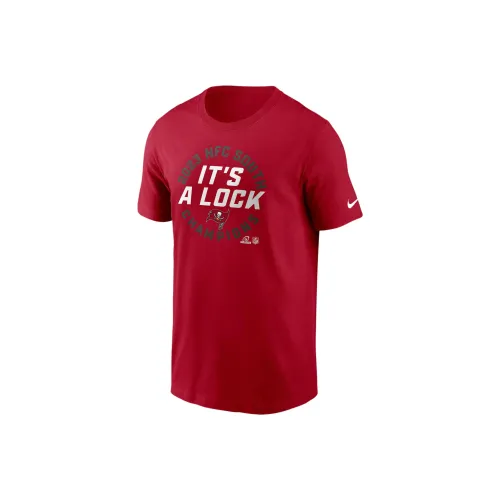 Nike Tampa Bay Buccaneers 2023 NFC Tint Champions Trophy T-Shirt Men's Red