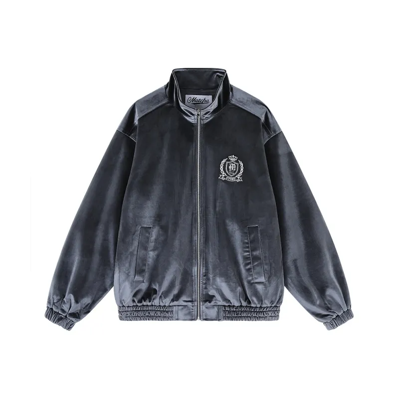 MATCHA STORY College Series Jackets Coats Unisex-2