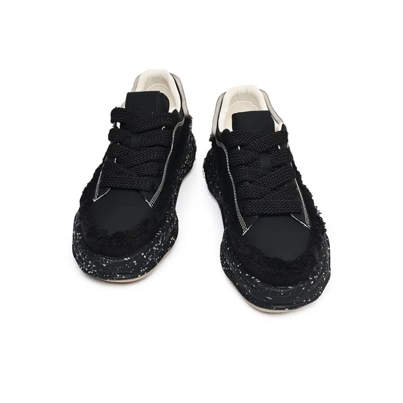 MUPPLE Lightweight Breathable Height Increasing Low Top Skateboard Shoes Unisex-3
