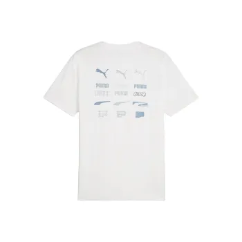 PUMA Polera Brand Love Para Hombre T Shirt Men's White