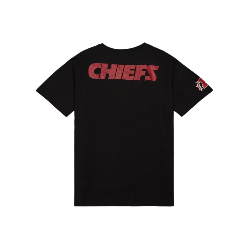 Mitchell & Ness x NFL Kansas City Chiefs Team OG Premium T Shirt Men's Black-1
