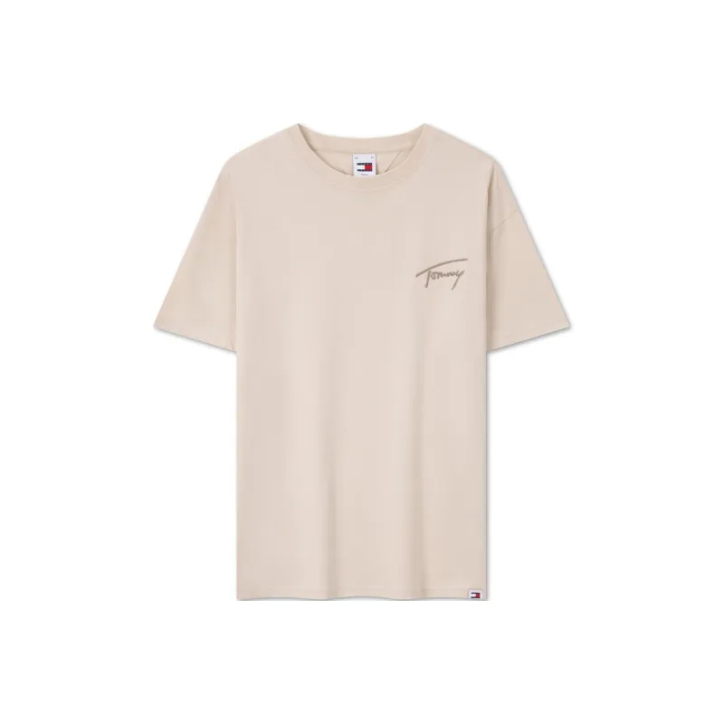 Tommy Hilfiger Logo embroidered T shirt-0