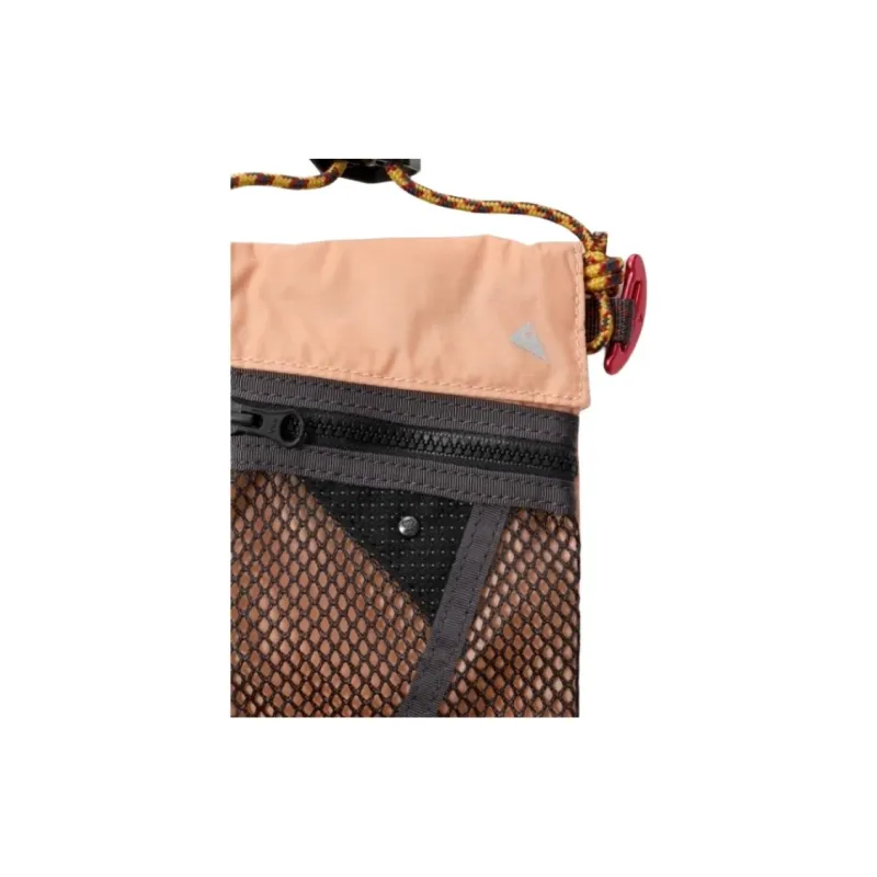 KLATTERMUSEN Nylon Crossbody Bag Shoulder Bag Unisex Orange Pink-5