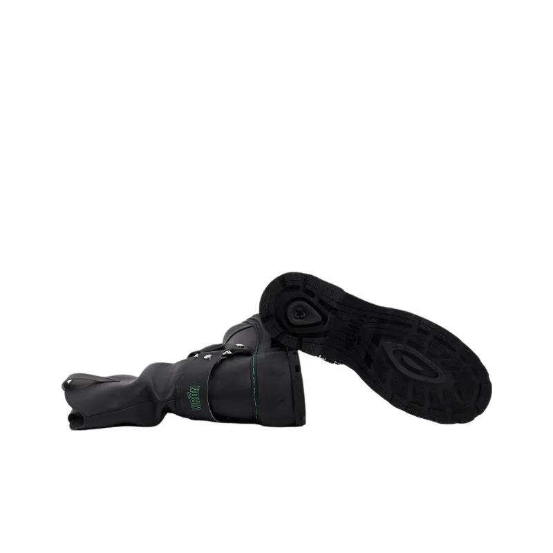VIRÓN 1987 Mid Ankle Boots Unisex Black-5