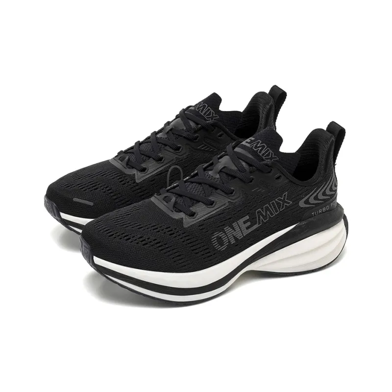 ONEMIX Graceful Step Running Shoes Unisex Ink Black-2
