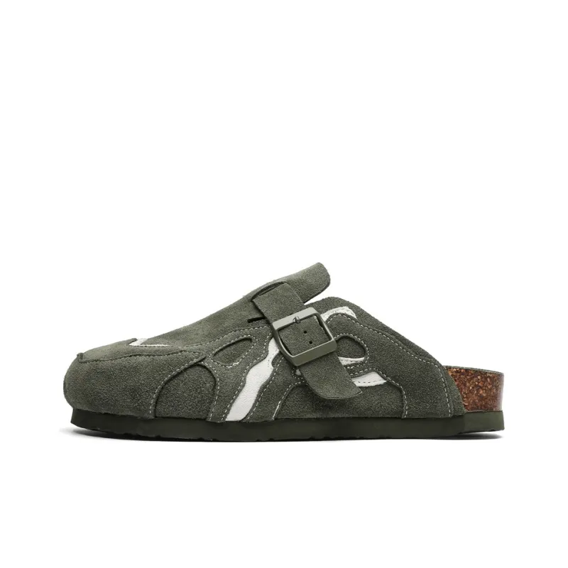 KUNGFUDEER Abrasion Resistant Slip Resistant Wrap toe Slippers Unisex-12
