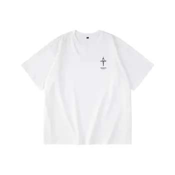 UNIWOLF Drop Shoulder Sleeve T Shirt Unisex