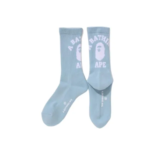 A BATHING APE Mid Calf Socks Women's 1 Pack