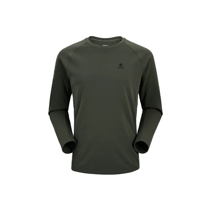 KAILAS Crew Neck Function Long Sleeved T Shirt Men's-3