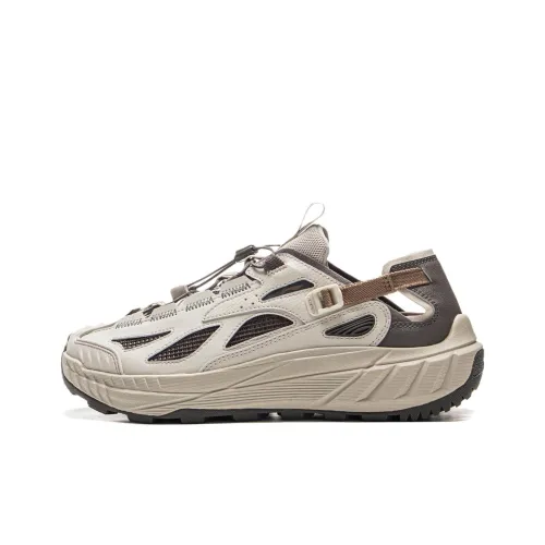 LINING Yijie Lite Version 2.0 River Trekking Shoes Men Mica Gray, Road Gray