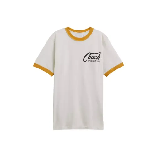 COACH T-Shirts Men Gray