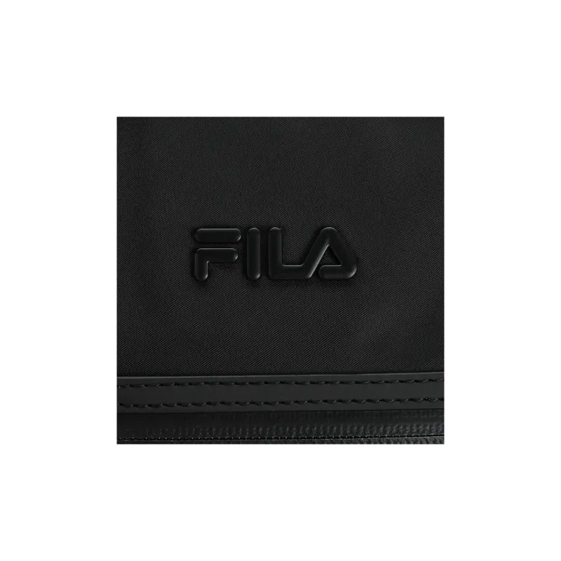 FILA WHITE Fabric Backpack Men's Black-4