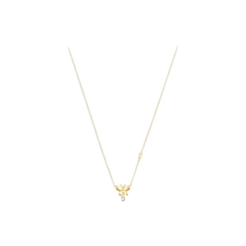 COACH Copper Necklaces Women's Gold-0