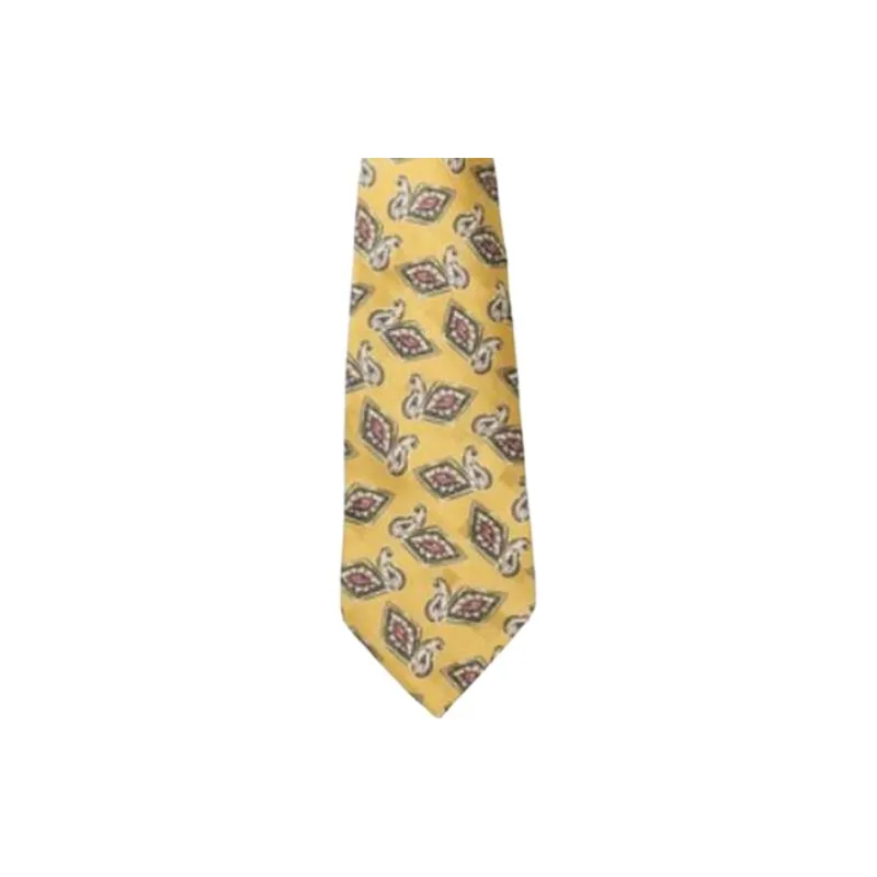 Polo Ralph Lauren Mulberry Silk Ties Men's Yellow-2