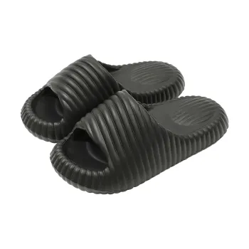 Foot Recreation Squashy And Bouncy Feeling Slippers Summer Indoor Home Platform Slip Resistant Bathroom Couple Slippers