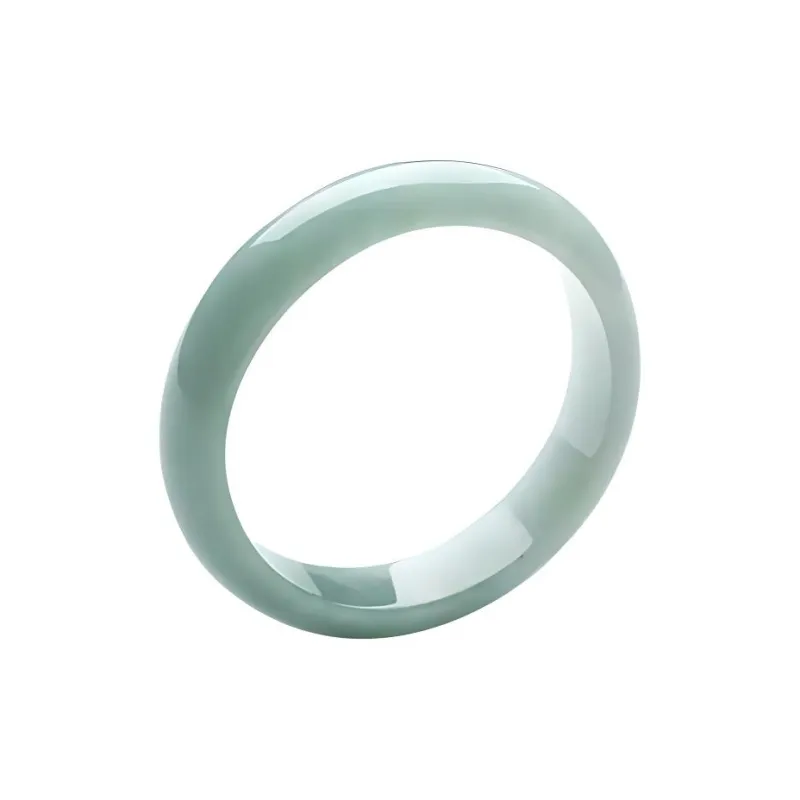 Seven Little Craftsmen Bean Type Jadeite Bangles Women's-0