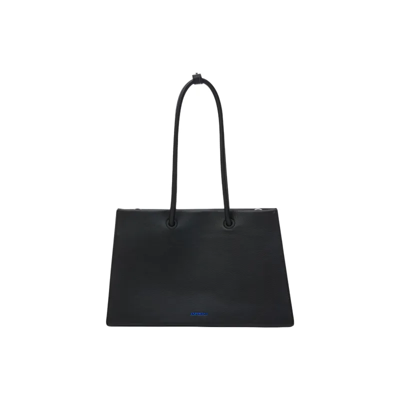 ADER ERROR Cow Leather Shoulder Bag, Crossbody Bag, Handbag Women's Black-4