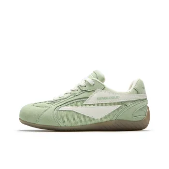 SENGUOGUO Anti Slip And Wear Resistant Breathable Low Top Casual Shoes Unisex Mint Green