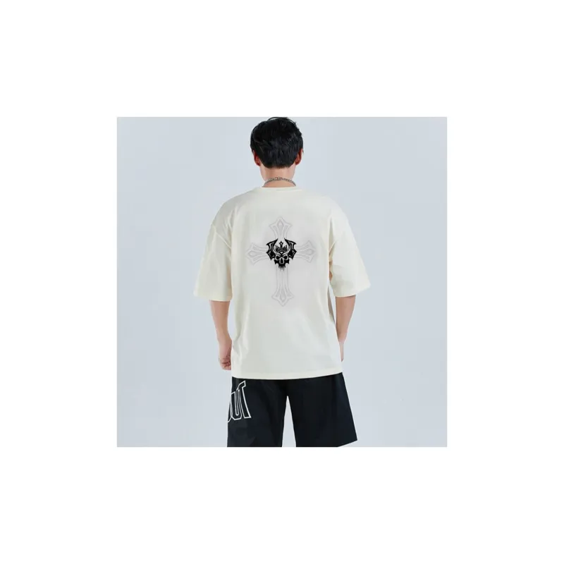 TAPOUT Drop Shoulder Sleeve T-Shirt Unisex-2