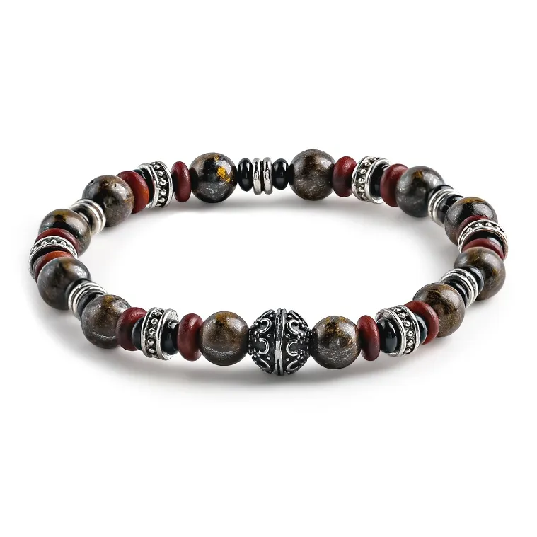 Cuud Bloodwood Wooden Bracelets Men's-5