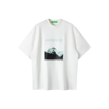 Alps Drop Shoulder Sleeve T-Shirt Unisex