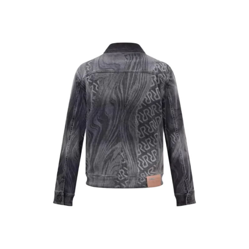 RARE Denim Jackets Men Gray-1